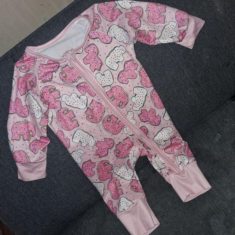Carter-s Pink Sleepsuits-babygrows